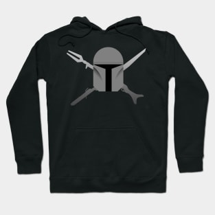 Skull and Bones (simple) Hoodie